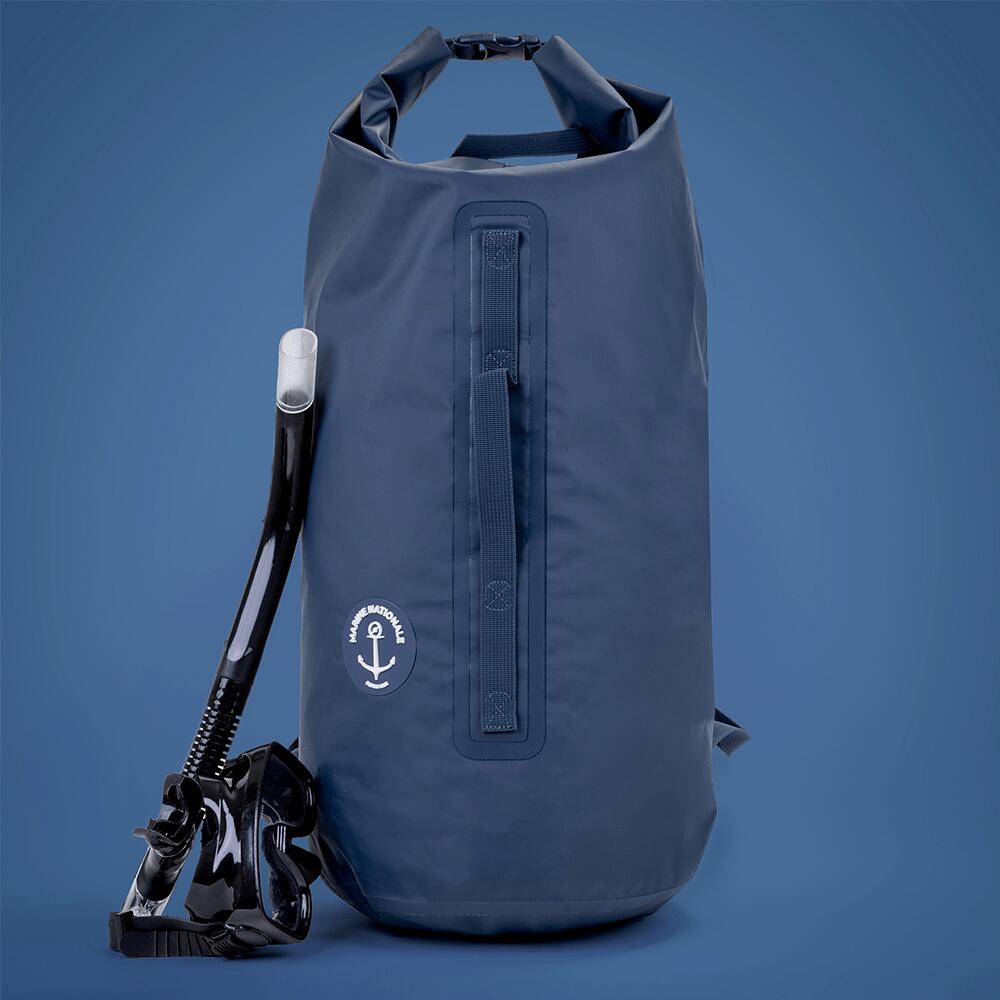 Zulupack - Sac À Dos Tube Étanche 45l - Verseau Marine Nationale - Sac Étanche - Bleu - 45 L - Decathlon