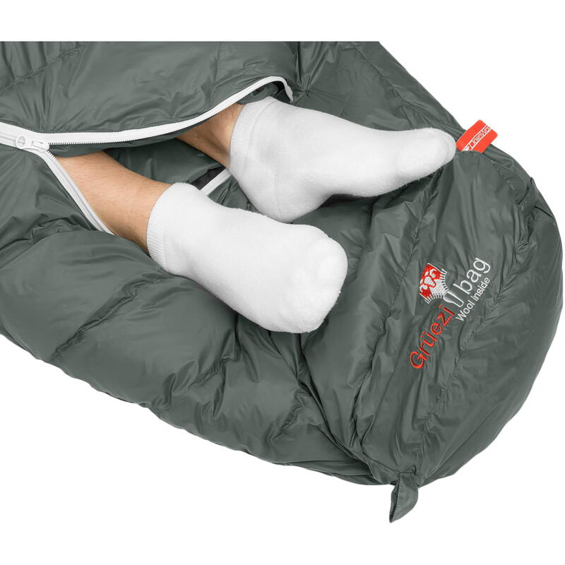 Grüezi Biopod DownWool Verano 200 - Bosque Profundo