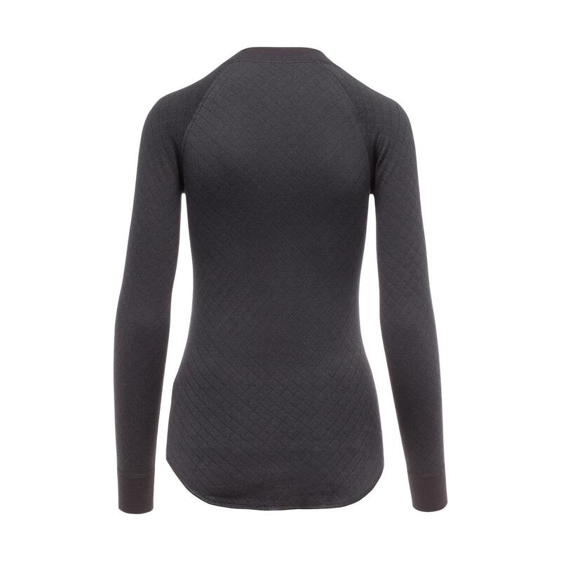 Thermowave Merinowol 3in1 Long sleeve shirt - Dames - Anthracite