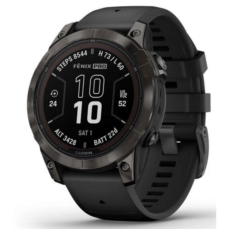 GPS-Multisportuhr Garmin Fenix 7 Pro Sapphire Solar