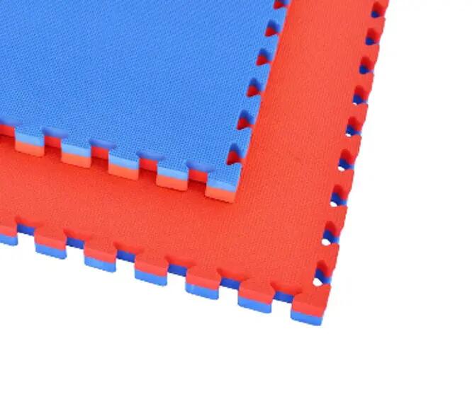 Saltea  Tatami Puzzle 2 cm ARMURA Albastru/Rosu 2/5
