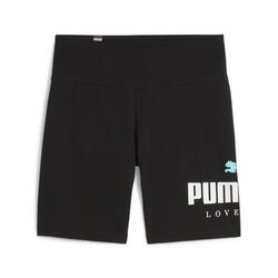 ESS+ LOVE WINS bikershort voor dames PUMA Black