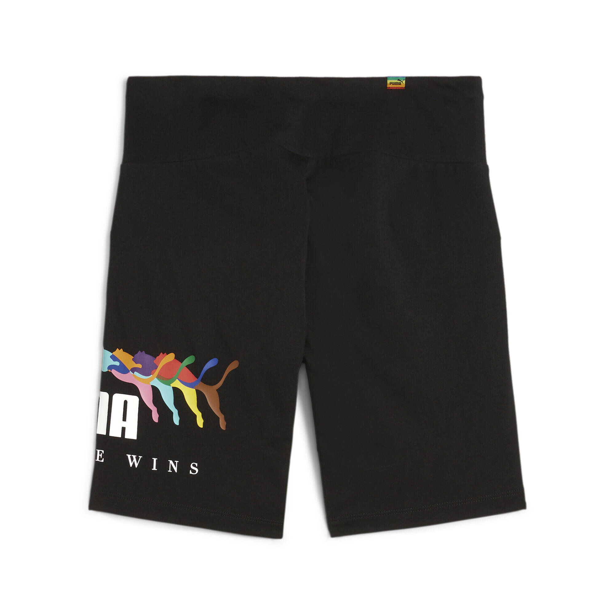ESS+ LOVE WINS bikershort voor dames PUMA Black 5/5