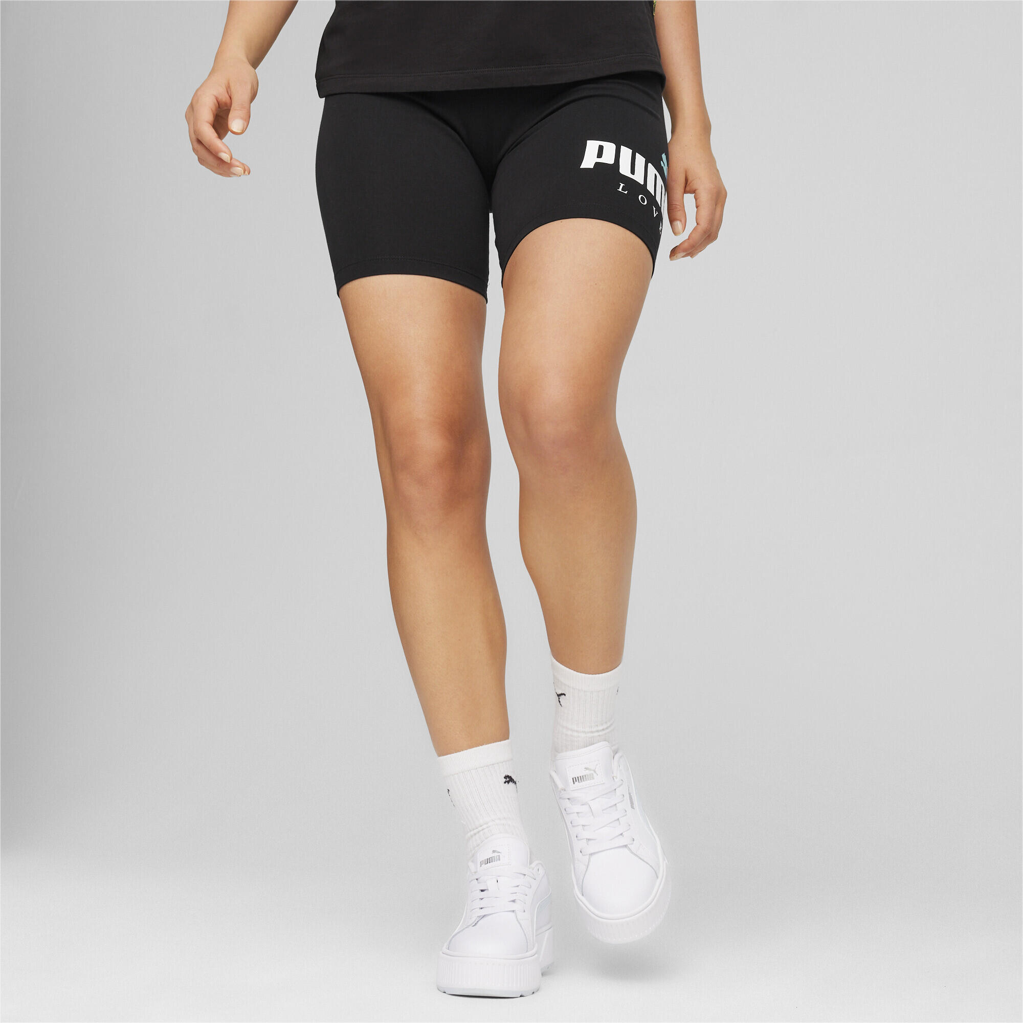 ESS+ LOVE WINS bikershort voor dames PUMA Black 2/5