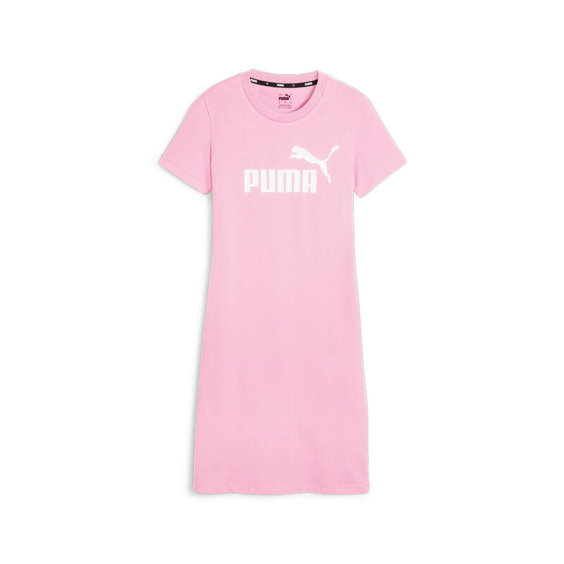 Vestido estilo camiseta ajustado Mujer Essentials PUMA Pink Lilac