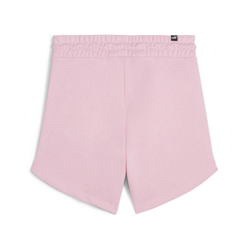 Essentials short met hoge taille voor dames PUMA Pink Lilac
