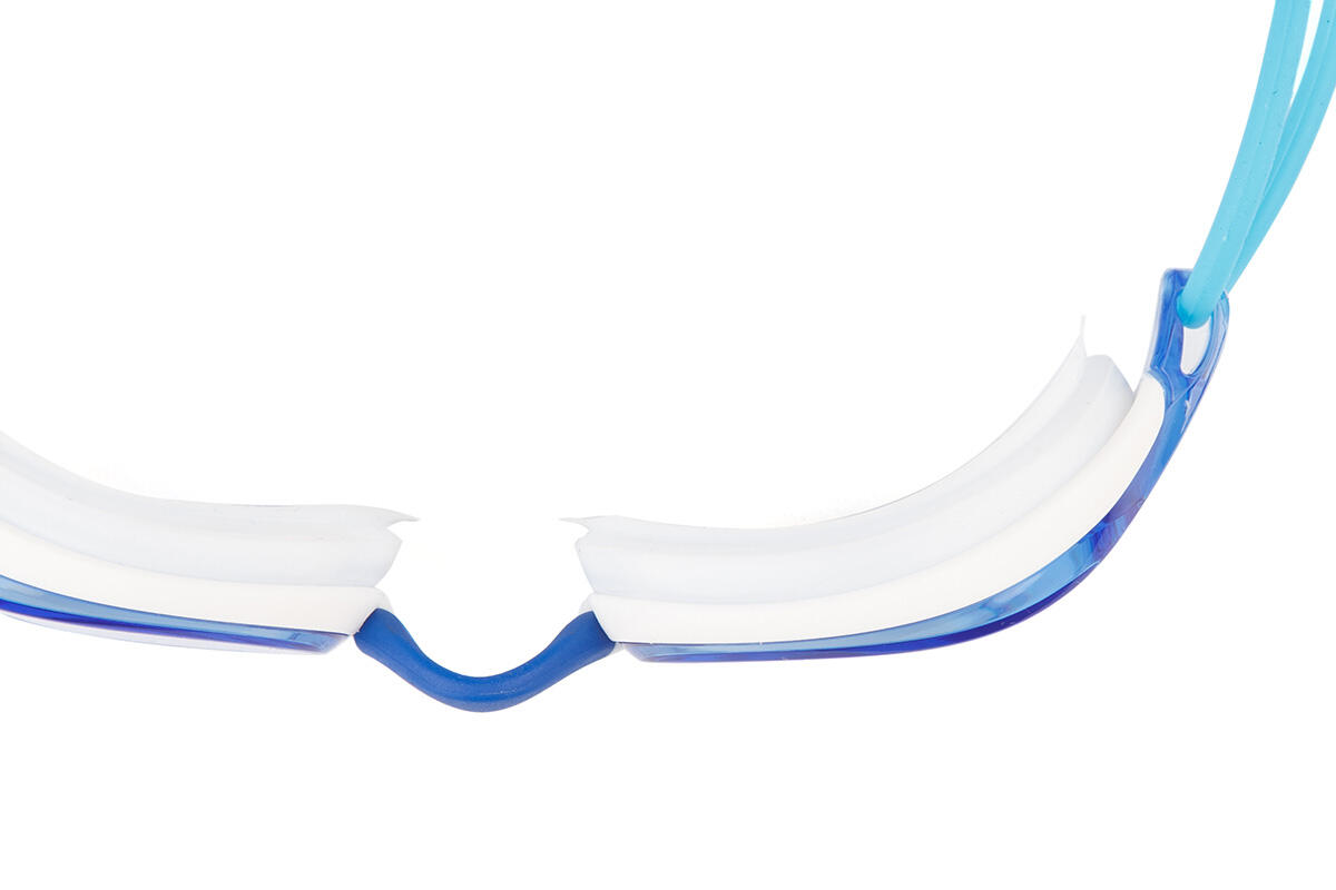 Zoggs Fusion Air Adult Swim Goggle - Blue Lens 3/4