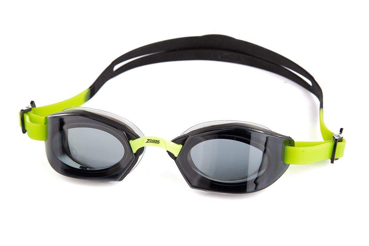 Zoggs Ultima Air Goggles - Lime/ Zwart/ Tint Smoke 6/6