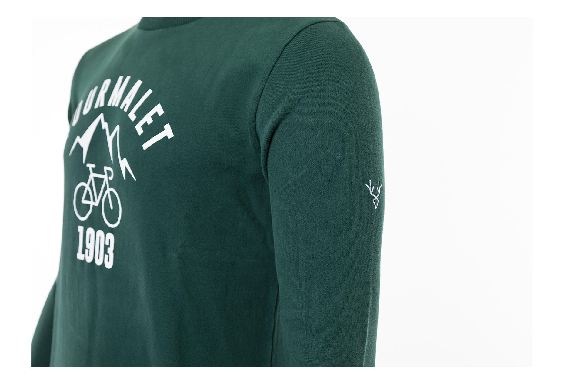Sweat LeBram x Sport d'Epoque Tourmalet Vert Bouteille 6/6
