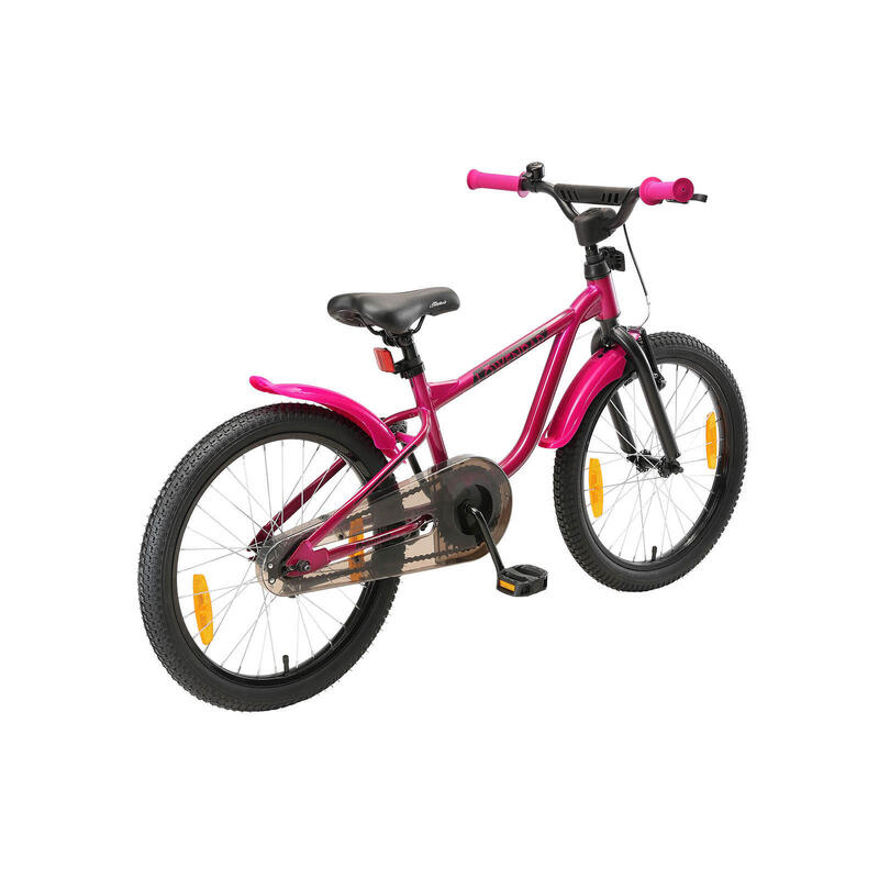 Löwenrad kinderfiets 20 inch wielen donkerroze