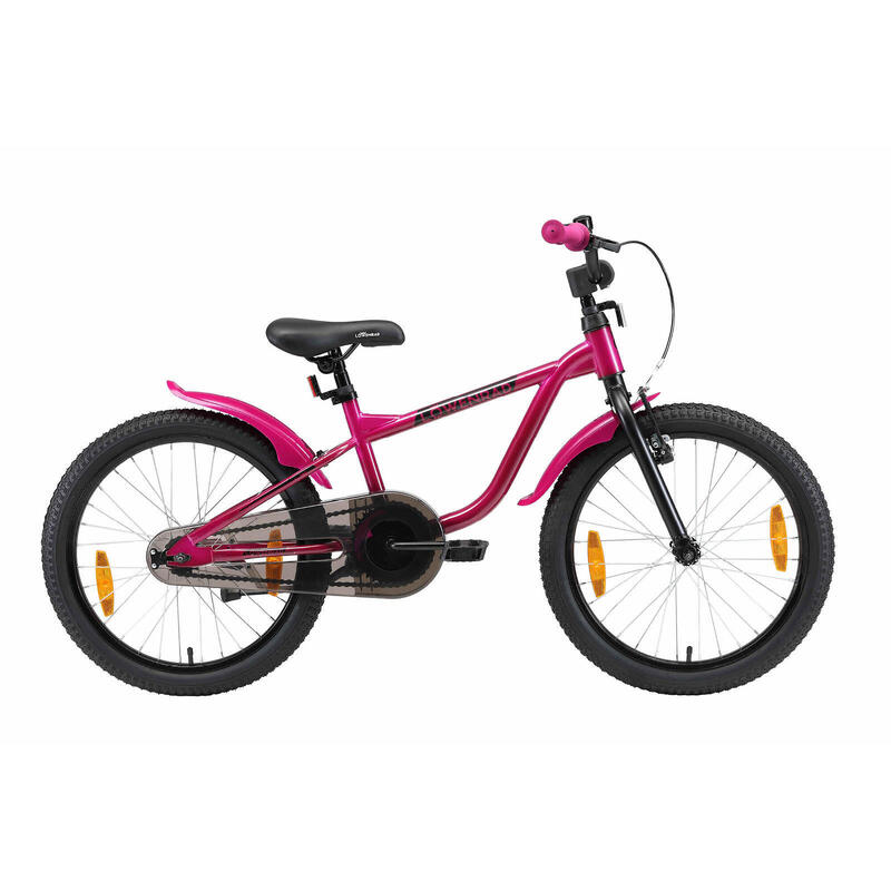 Löwenrad kinderfiets 20 inch wielen donkerroze