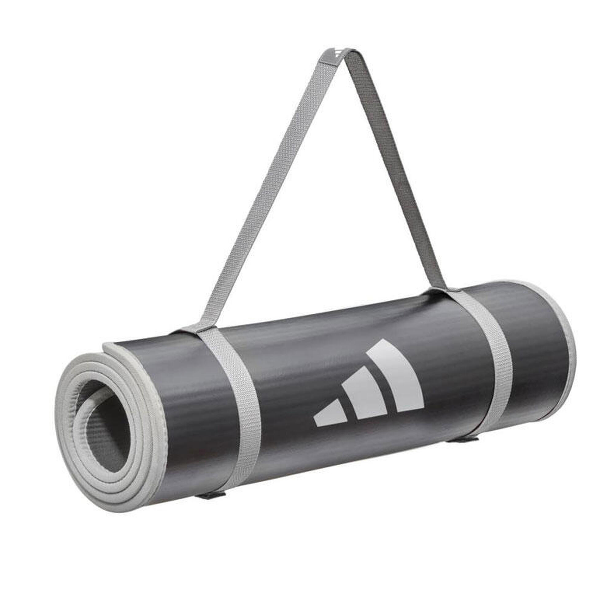 Adidas - Training Mat - 10mm - Gris - Tapis Pilates - Gris - 10 Mm - Decathlon