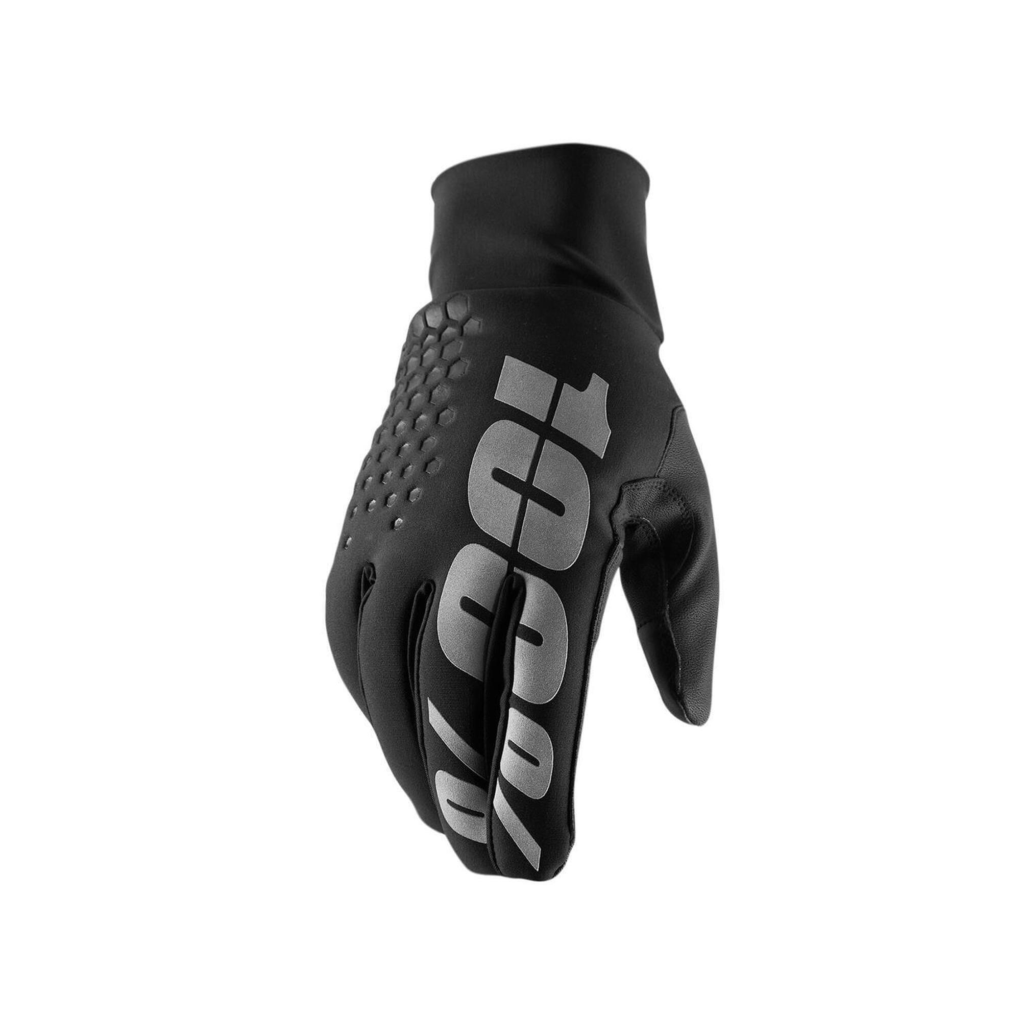 100% - Gants Hydromatic Brisker - Noir - Gants - Noir - 8 À 10 Ans - Decathlon