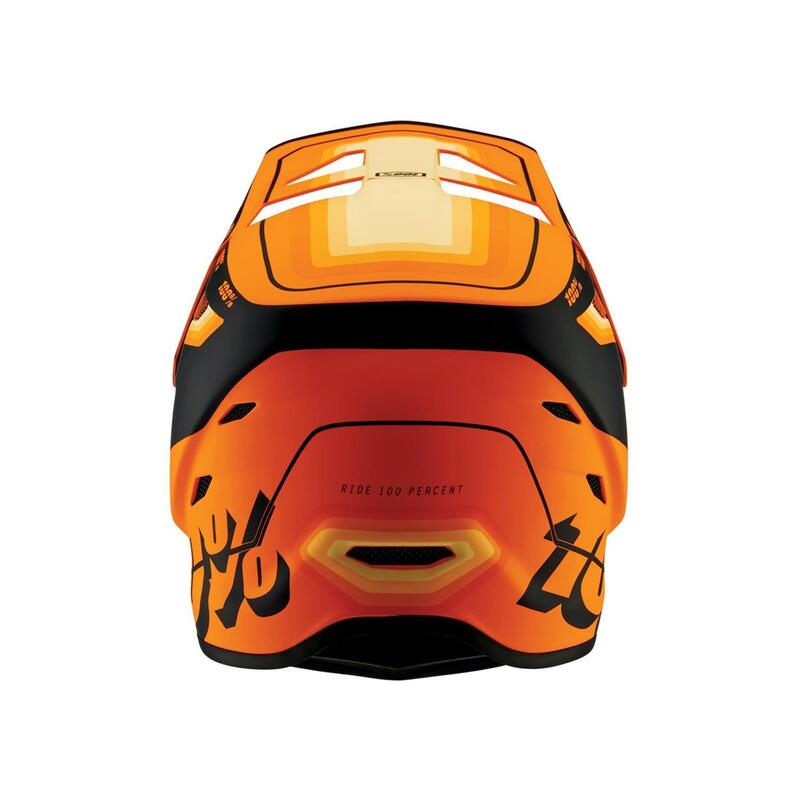Status Helm - Topenga Oranje/Zwart