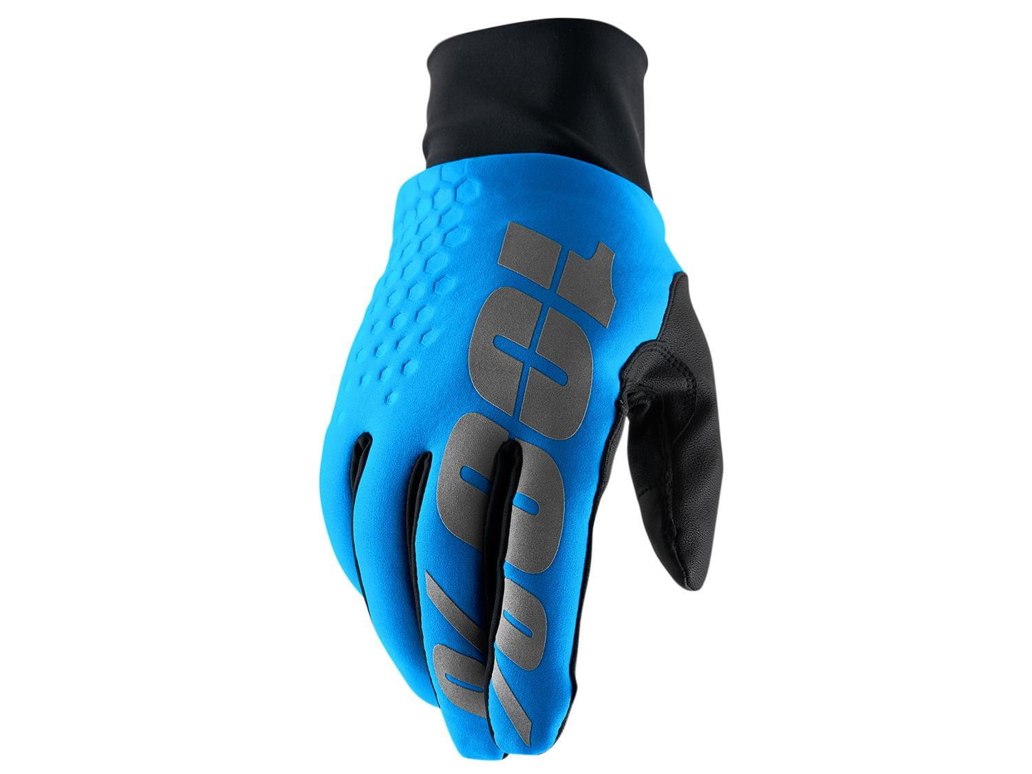 100% Hydromatic Brisker Handschuhe - cyan