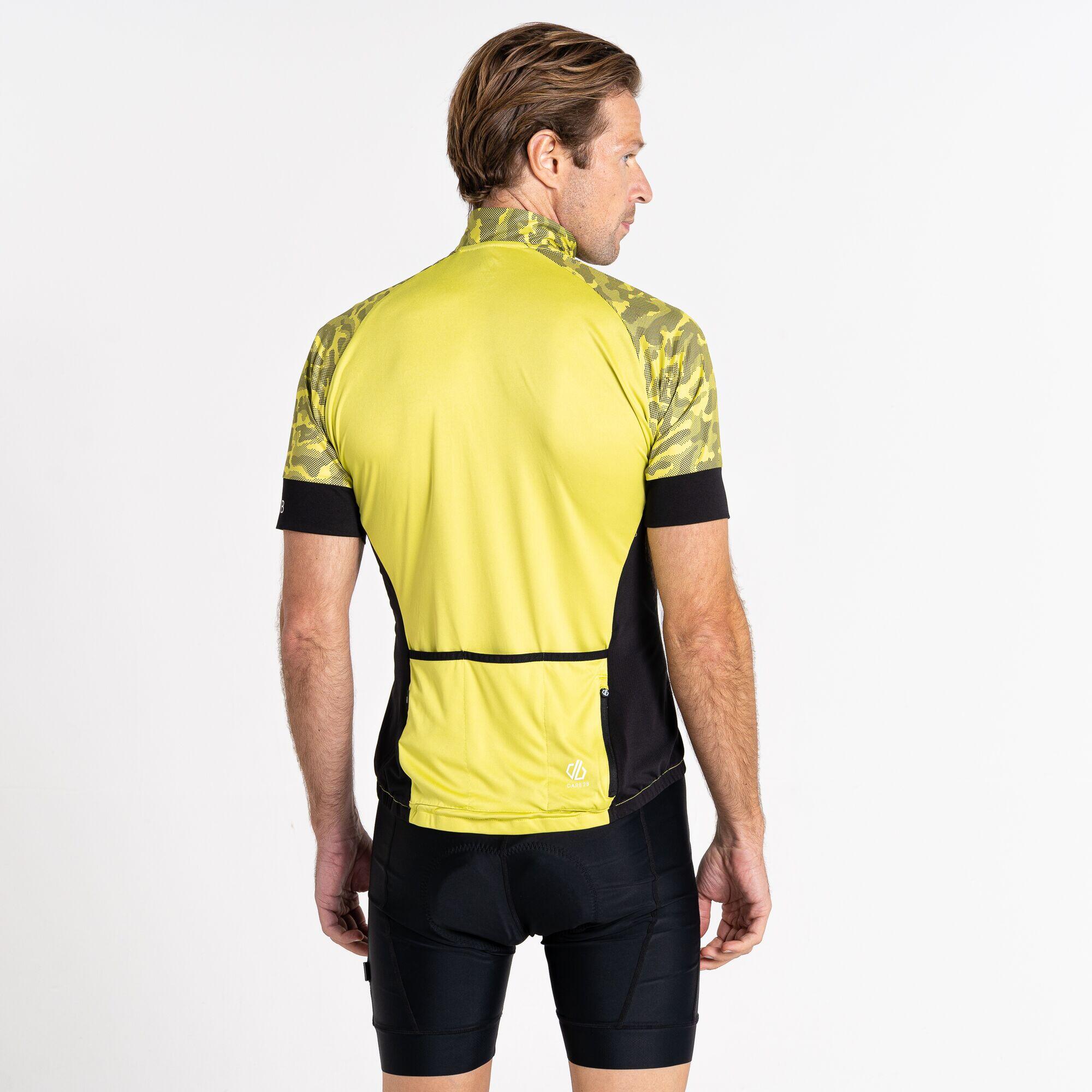 Stay the Course III Men's Cycling Half-Zip, Short Sleeve Jersey 3/5