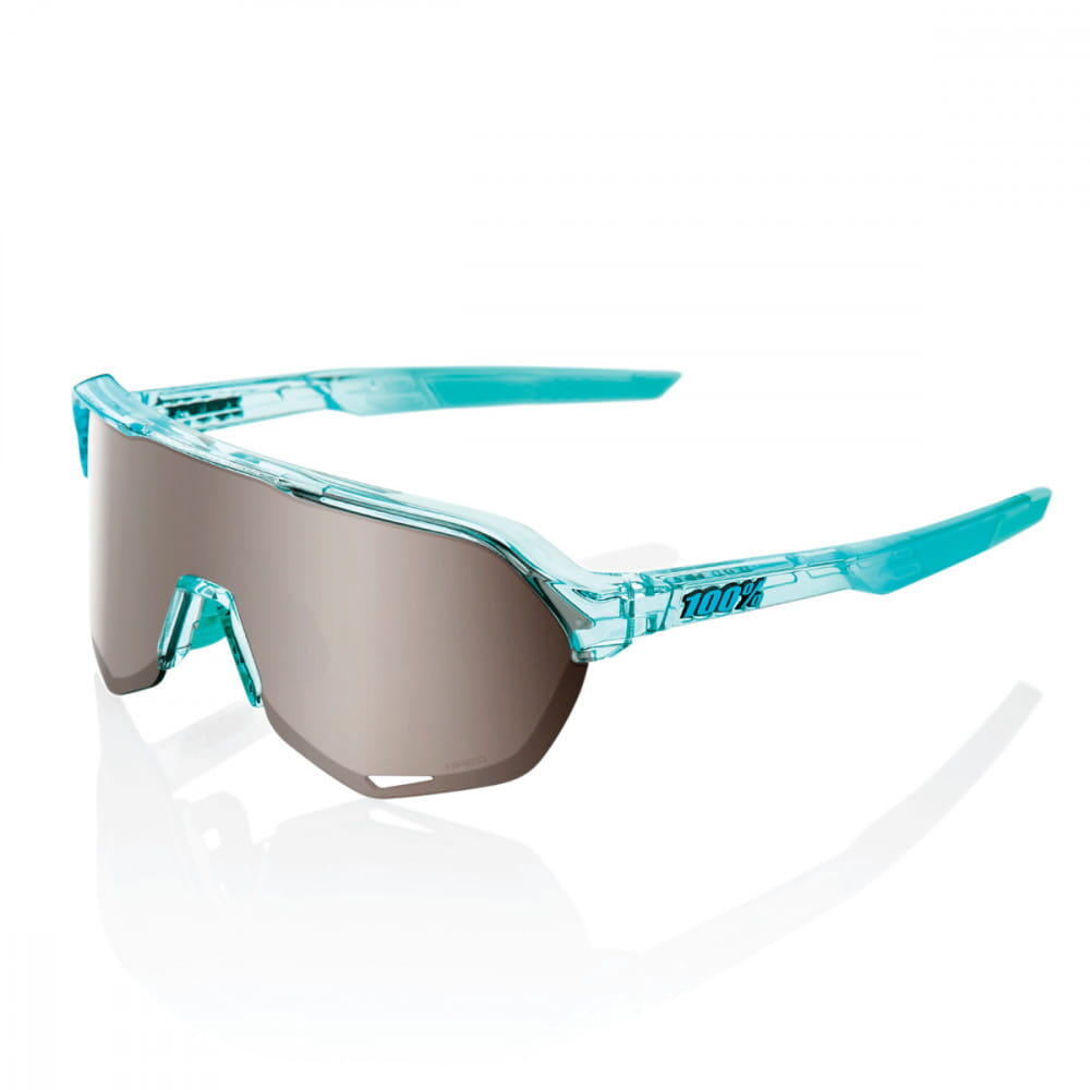 100% - S2 - Lentille Hiper Mirror - Menthe Translucide Polie - Lunettes De Soleil - Bleu - Taille Unique - Decathlon