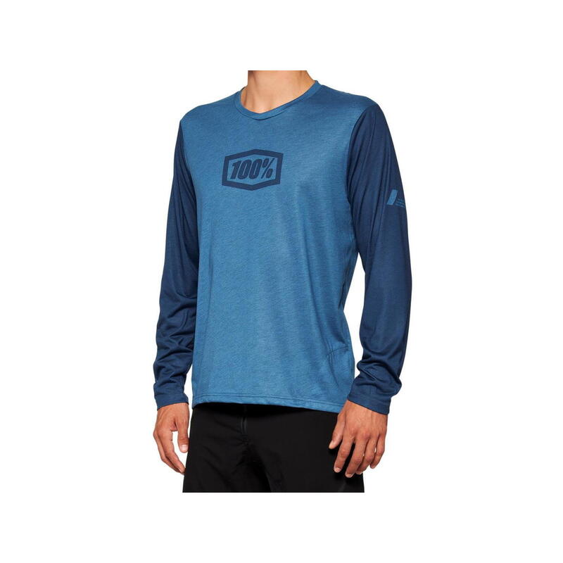 Airmatic Long Sleeve Jersey - Slate Blue