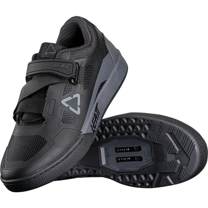 Chaussures VTT Leatt 6.0 Clip - Pédales Automatiques - Système Laçage ATOP - Trail & Enduro