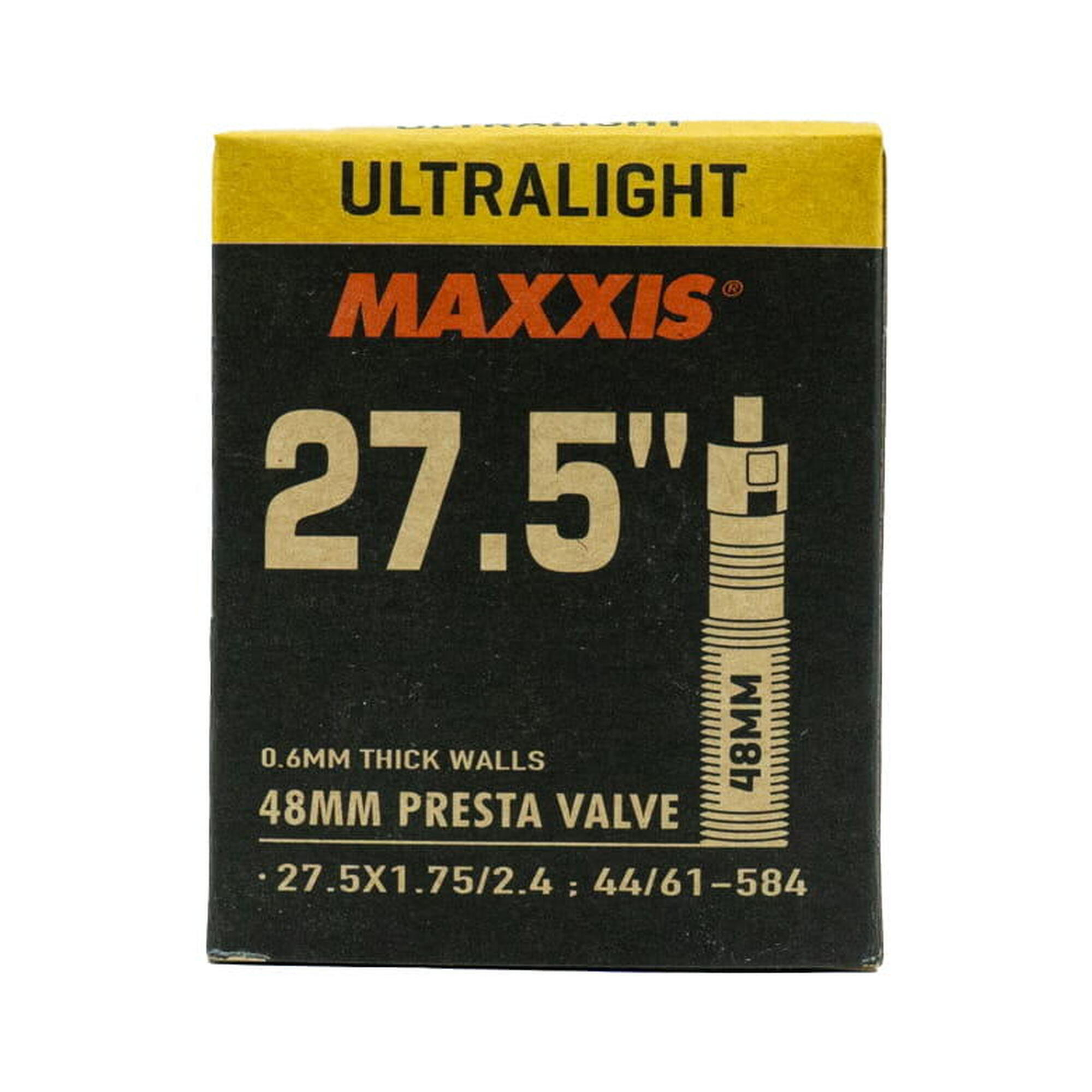 Ultralight Schlauch 27,5 x 1.75/2.4 SV Ventil 48 mm