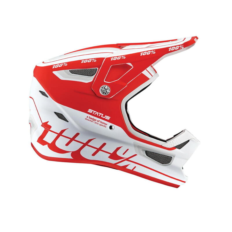 Casque Status - Topenga Red/White