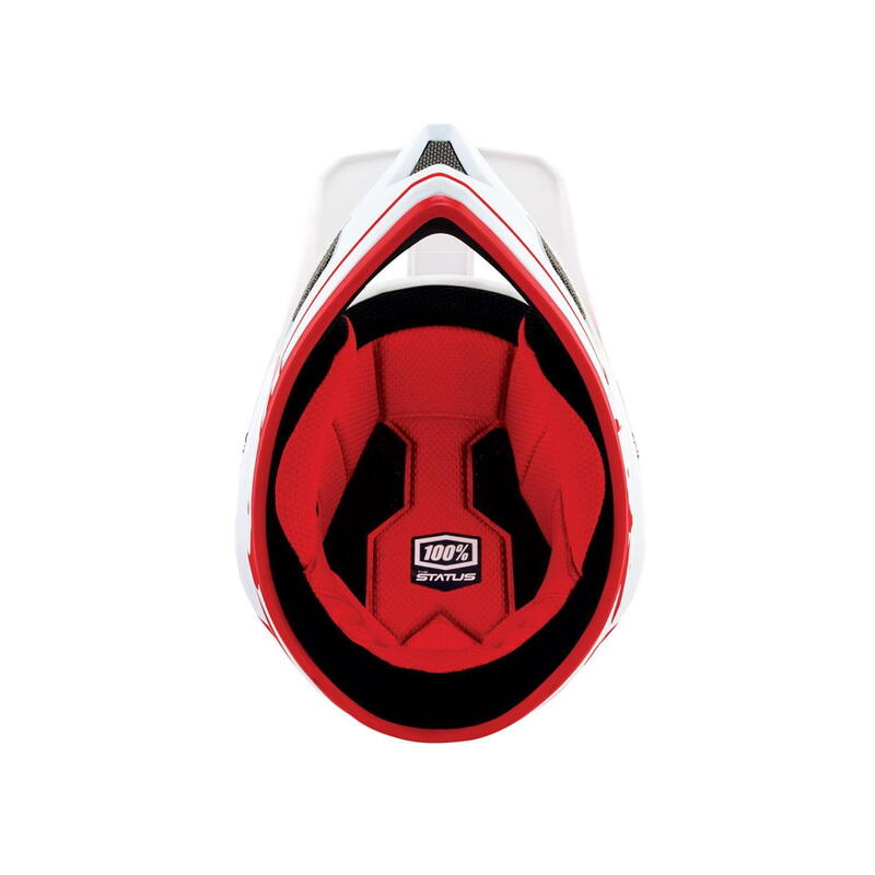 Casque Status - Topenga Red/White