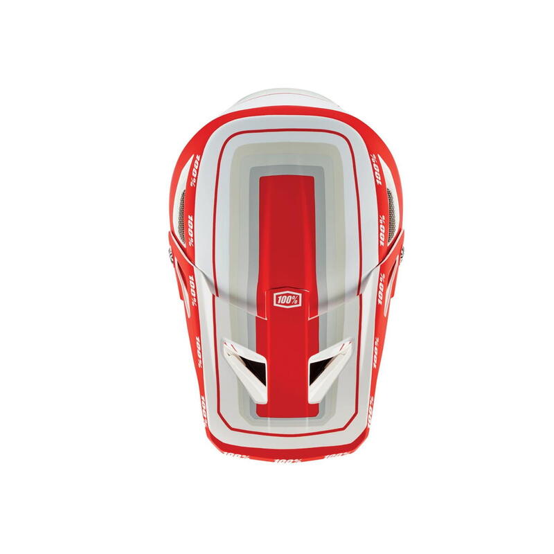 Casque Status - Topenga Red/White