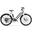 Bicicleta Ciudad Eléctrica Bird Bike. 100 km Auton. Blanca