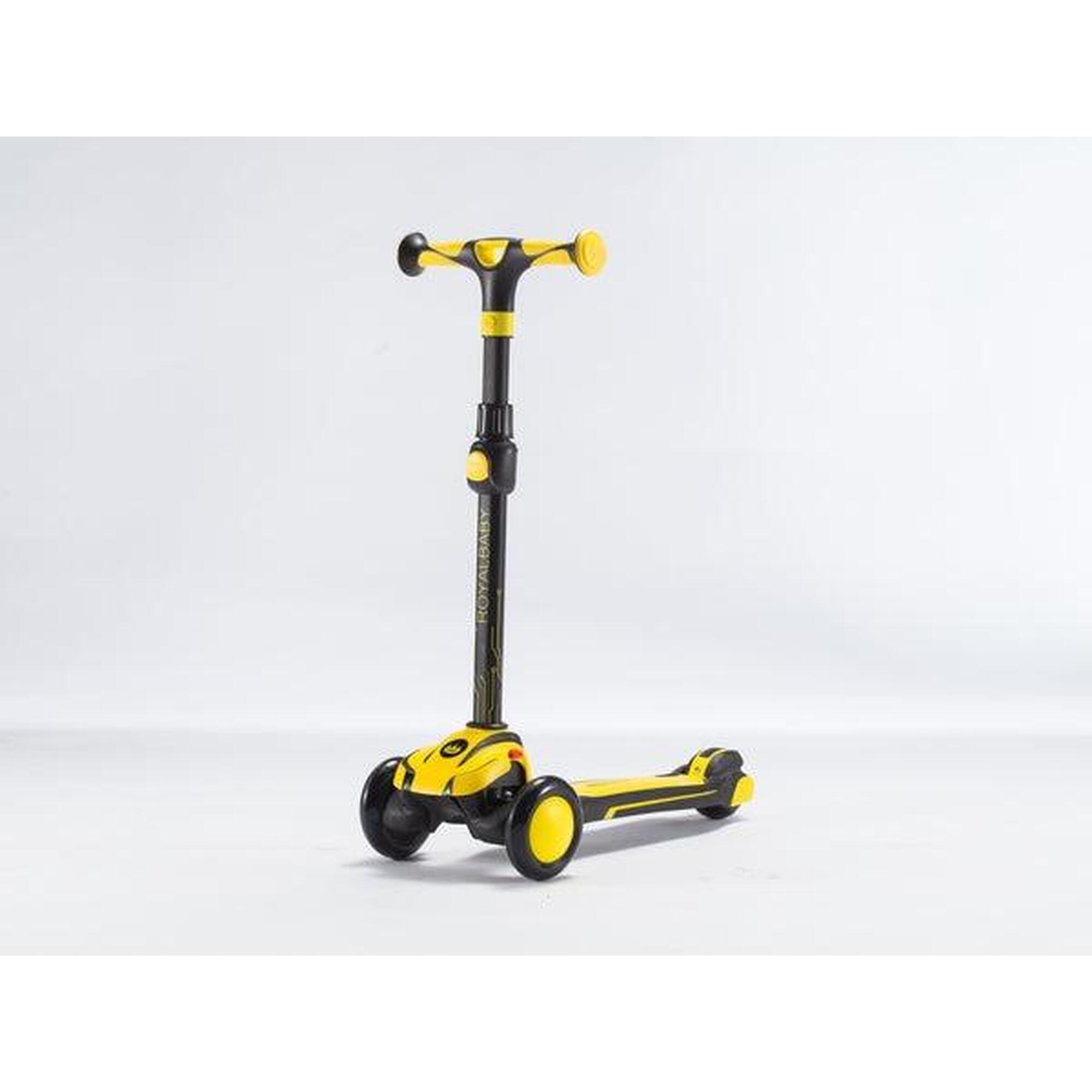 ROYAL BABY D3 SCOOTER-YELLOW