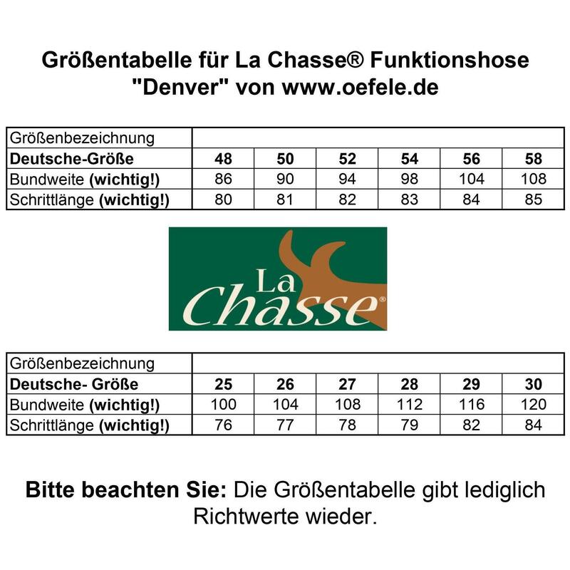 La Chasse® Stretch-Funktionshose Denver Jagdhose Herren