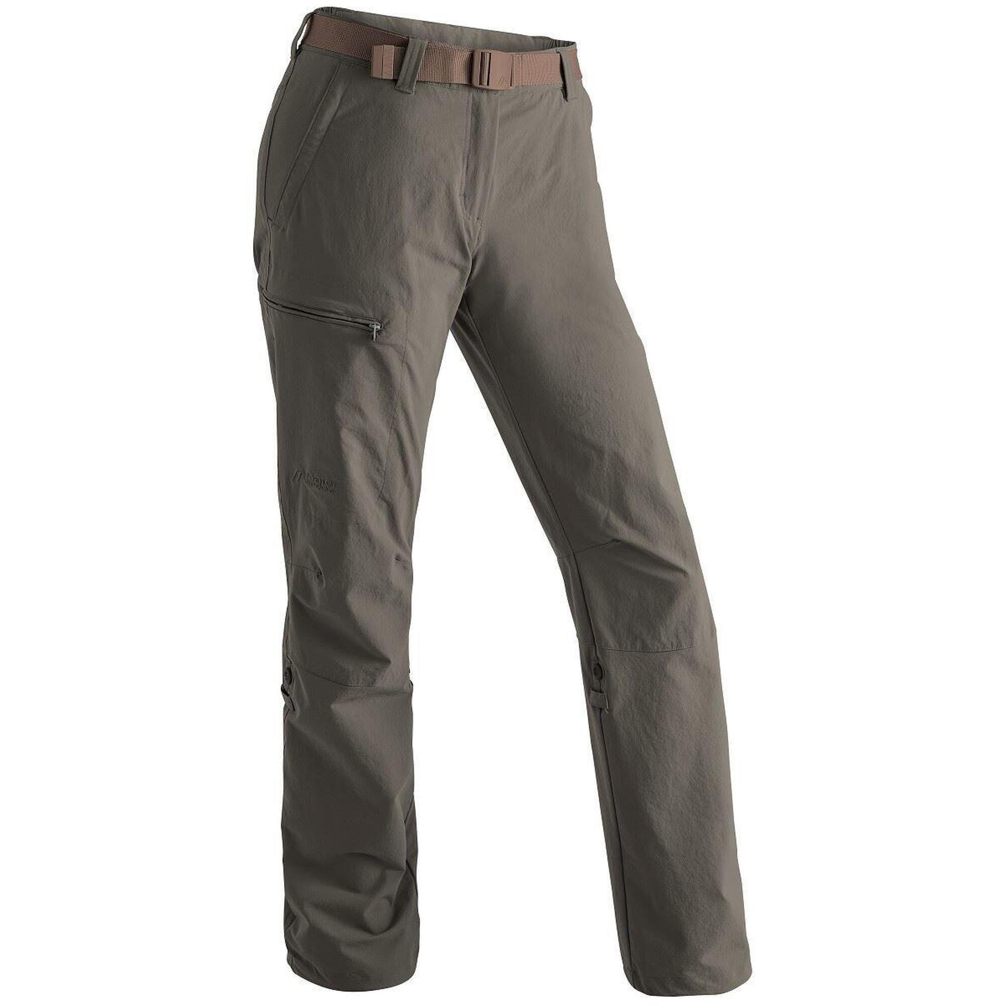 Maier Sports® leichte Damen-Outdoorhose Karwendel Wanderhose Funktionshose teak