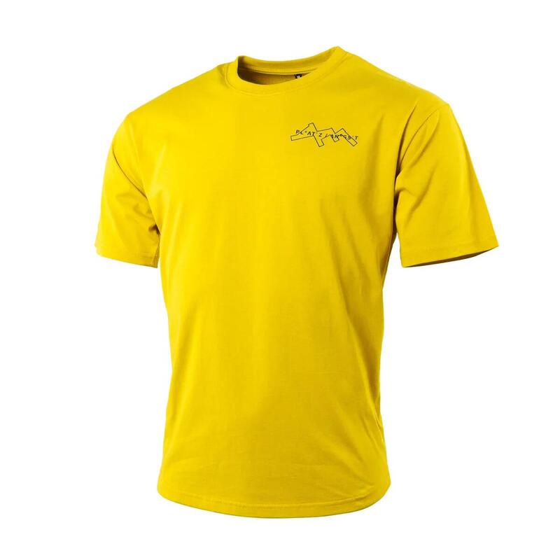 T-shirt Lattitude Mustard