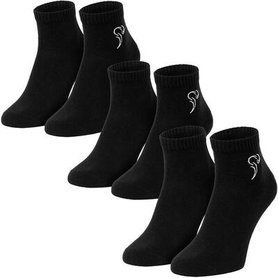 Quarter Sneaker Socken | 3 Paar | Damen und Herren | Anthrazit/Grau/Hellgrau