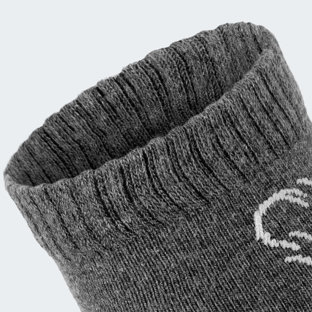 Quarter chaussettes | 3 paires | Femmes et hommes | Anthracite/Gris/Gris clair 6/7