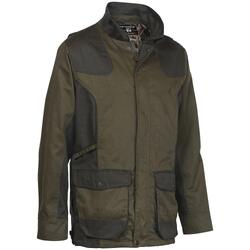 Veste de chasse Tradition 8 poches polyester coton kaki M à 4XL