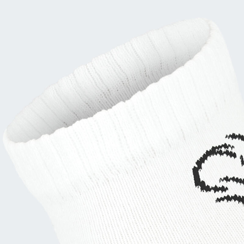 Quarter chaussettes | 3 paires | Femmes et hommes | Blanc/Rose/Aprikot