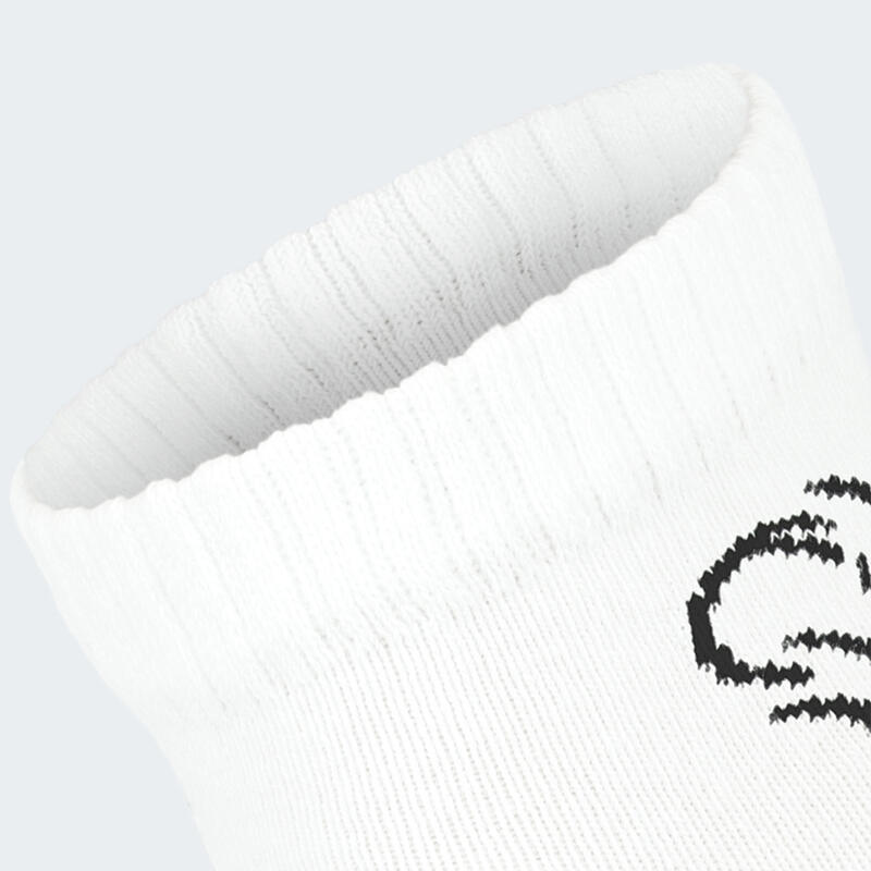 Quarter Sneaker Socken | 3 Paar | Damen und Herren | Weiß