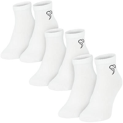 Quarter Sneaker Socken | 3 Paar | Damen und Herren | Anthrazit/Grau/Hellgrau