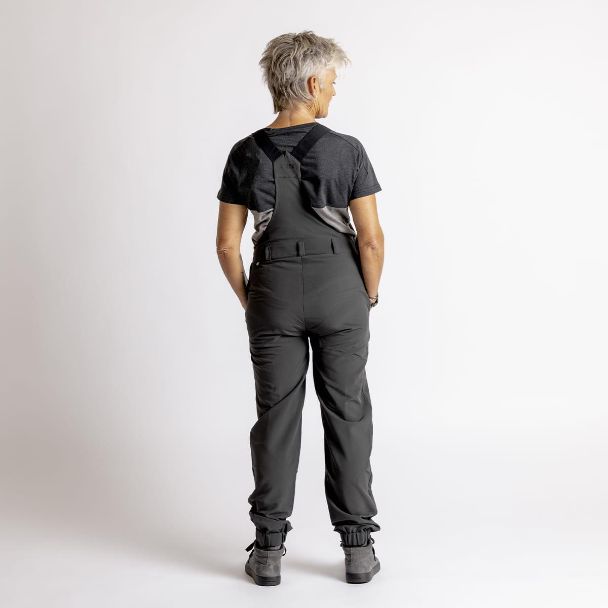 Salopette Carve Women - anthracite 4/7