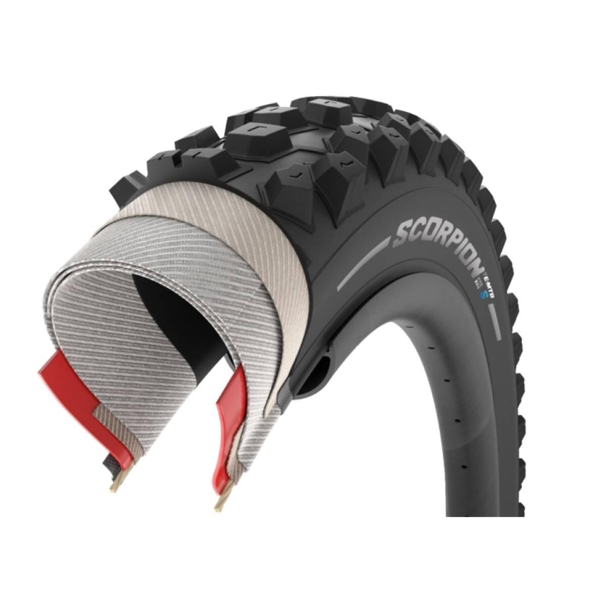Scorpion E-MTB S Hyper Wall SmartGrip Gravity 29 - zwart 4/4