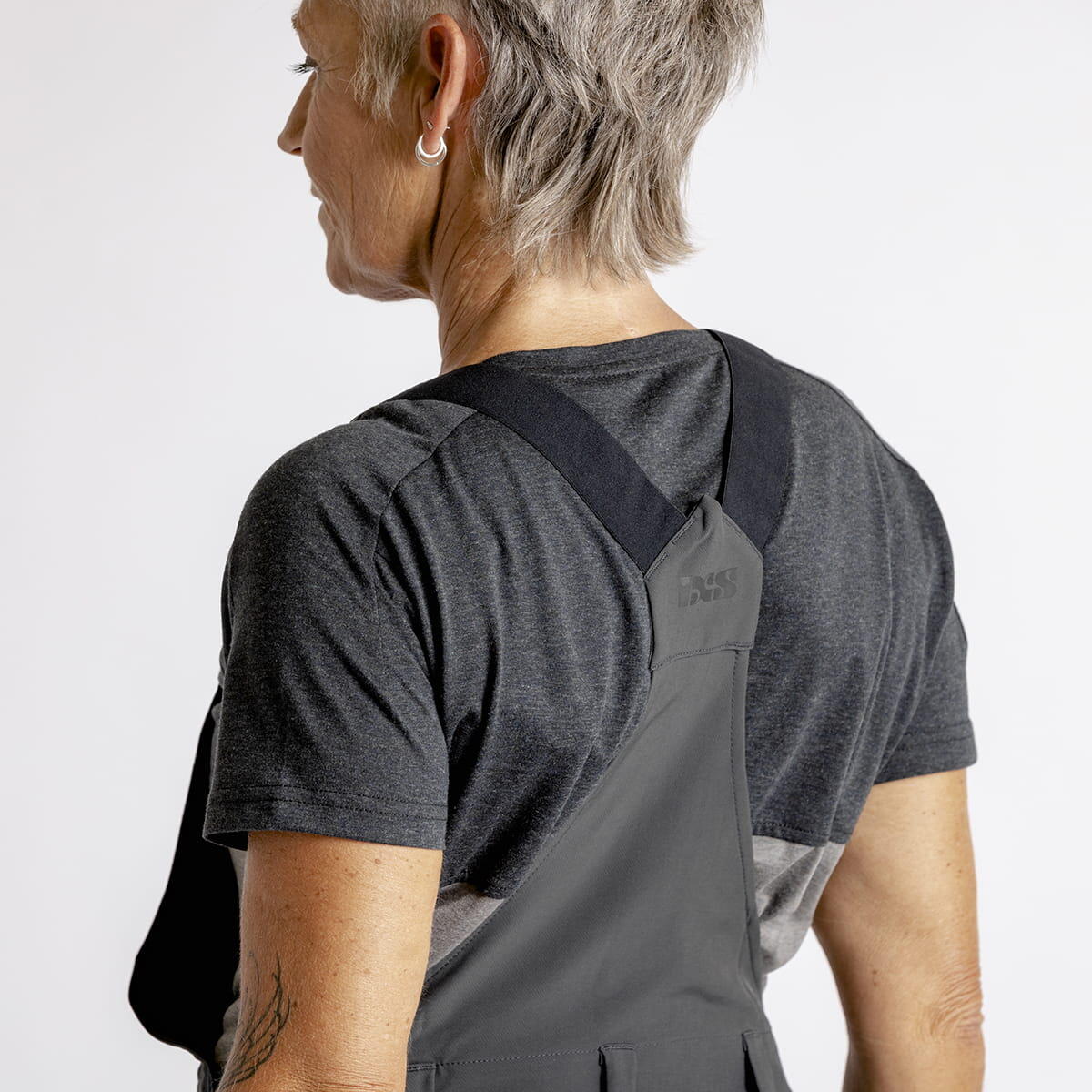 Salopette Carve Women - anthracite 5/7