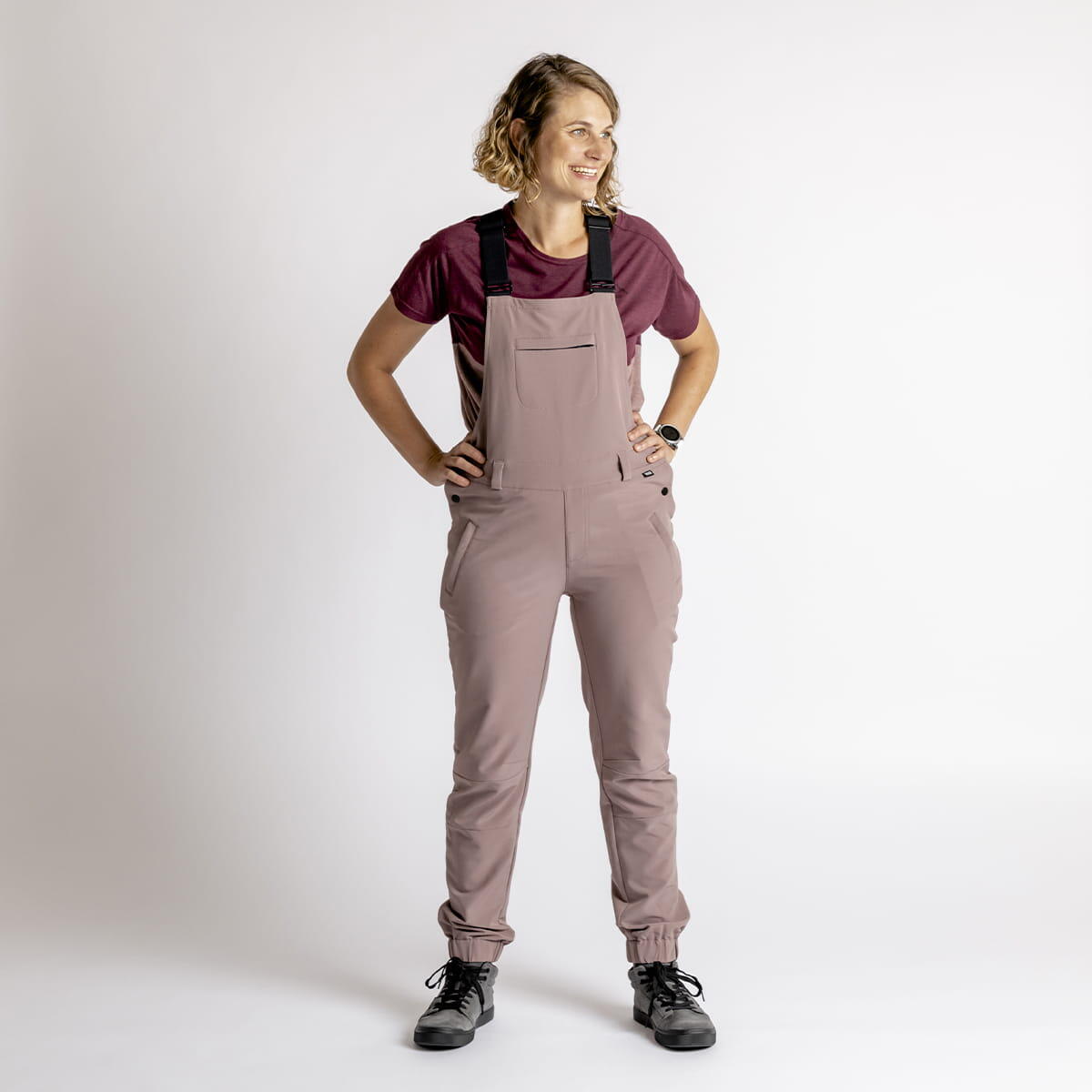 iXS Carve Women Dungarees taupe 40 5/7