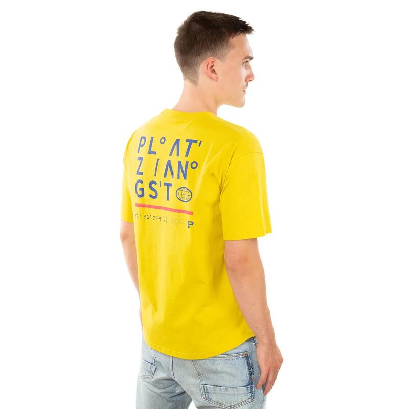 T-shirt Lattitude Mustard