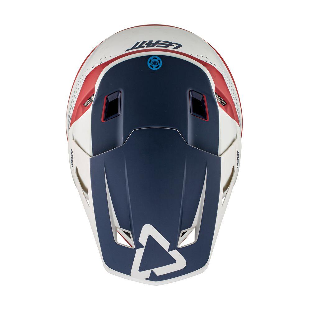 DBX 8.0 - Casque composite Fullface - Rouge 5/5