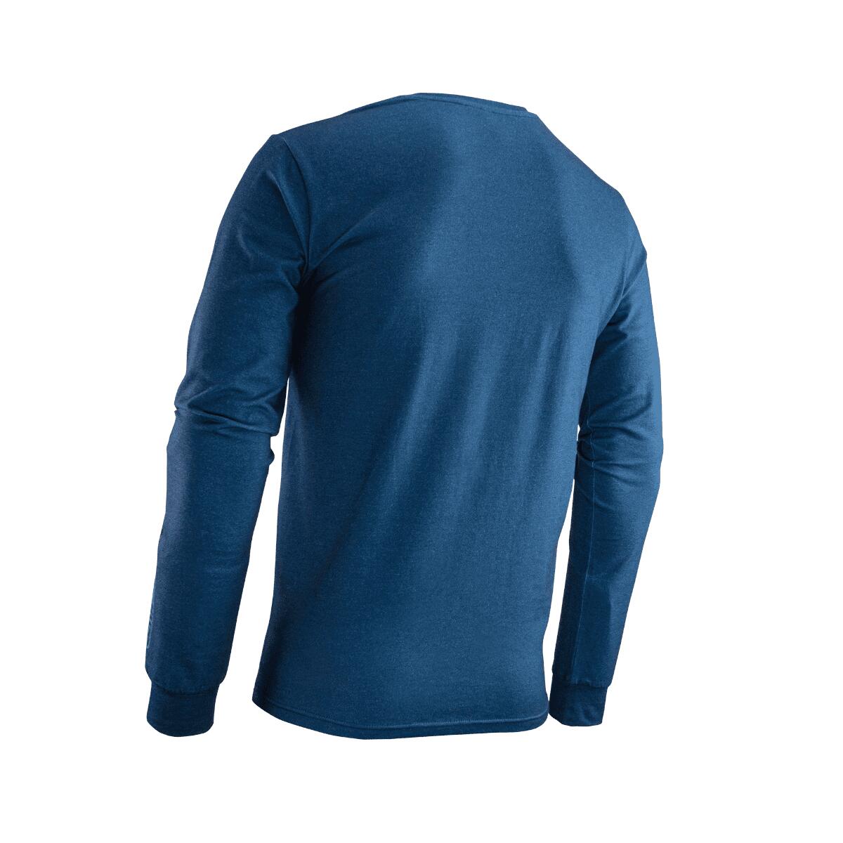 Lang shirt Kern - Denim 4/6