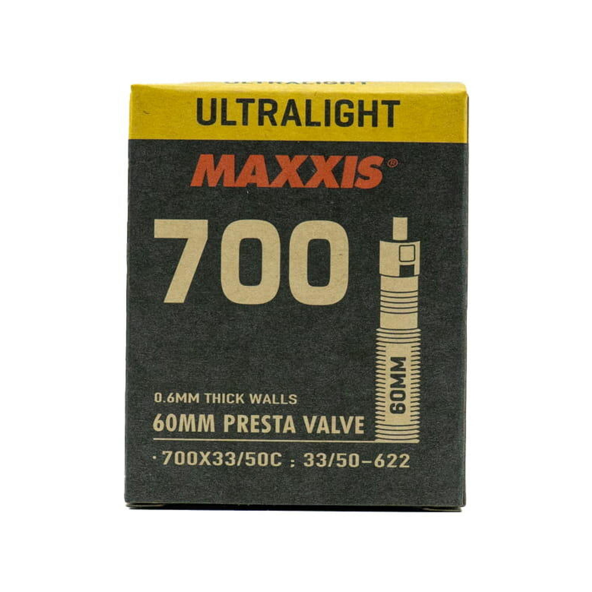 Ultralight Schlauch 700 x 33/50 SV Ventil 60 mm