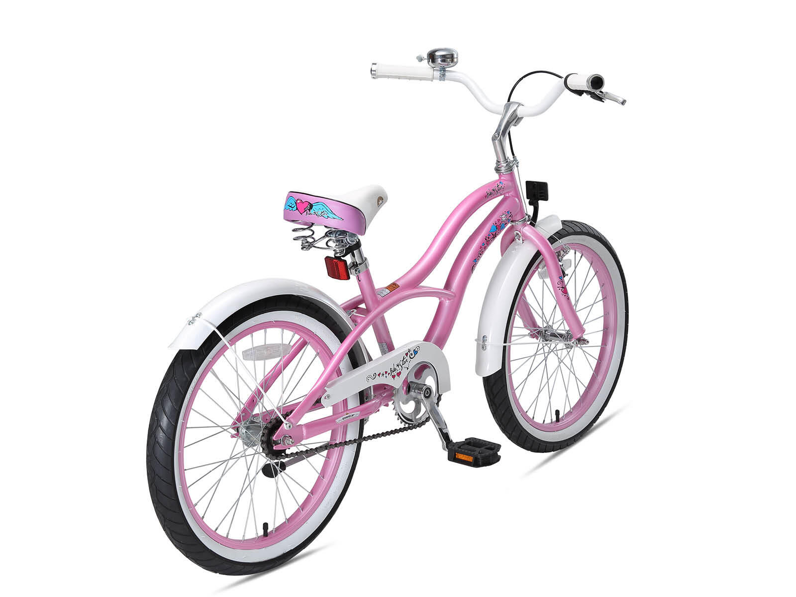 Bikestar kinderfiets Cruiser 20 inch roze 2/7