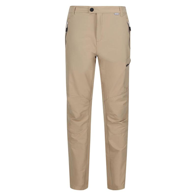 Pantalón senderismo hombre impermeable Regatta Highton, beige