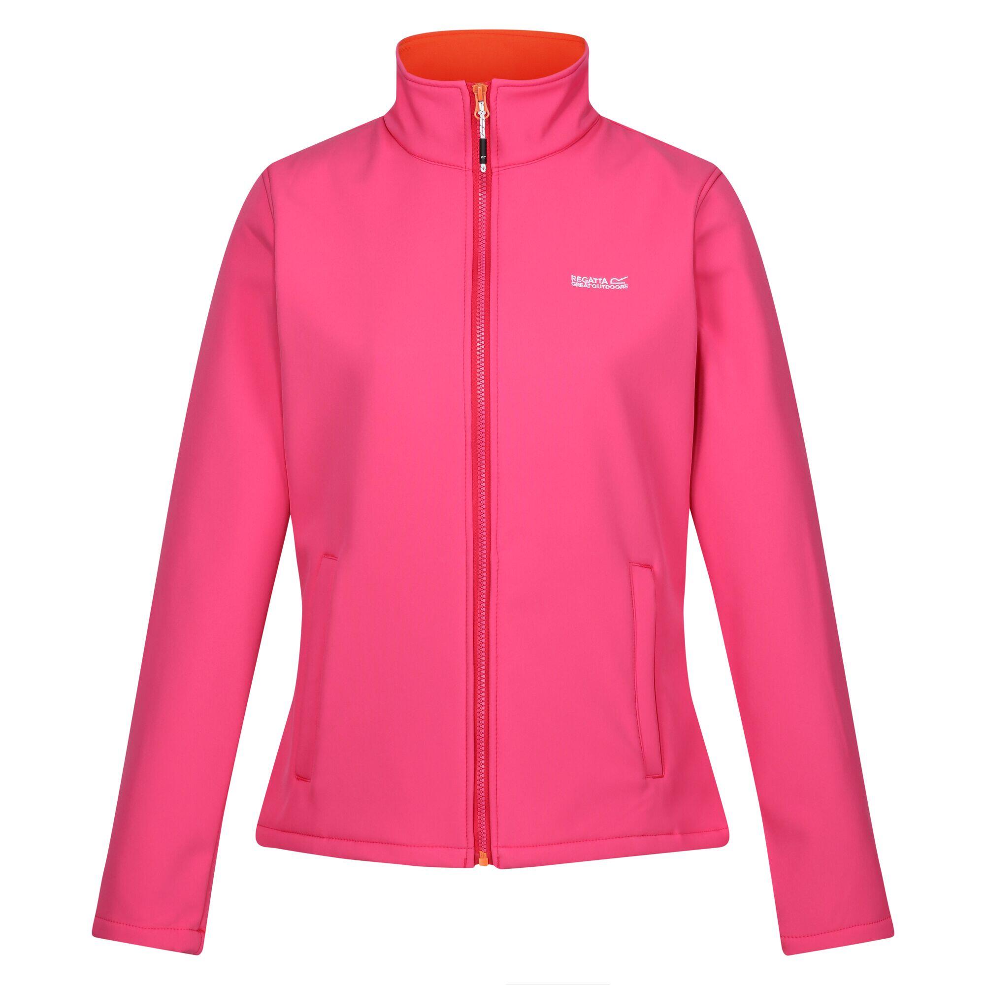 De Connie V waterafstotende wandelsoftshelljas voor dames 5/7