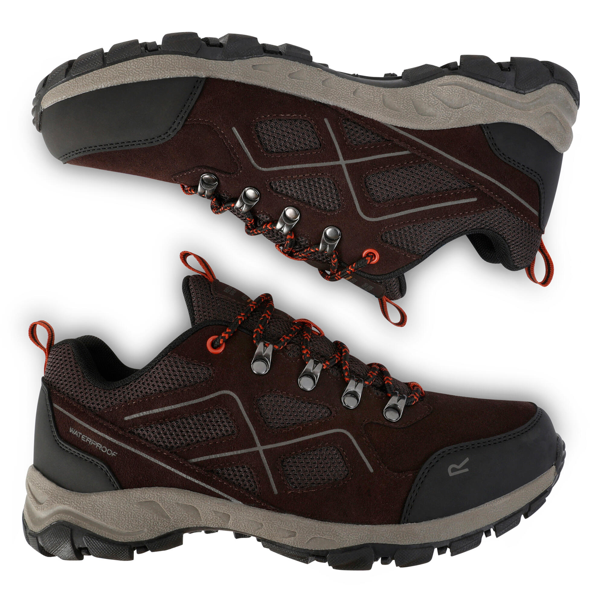 Men's Vendeavour Suede Low Walking Shoes 3/5